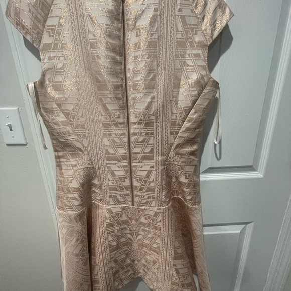 NWT Ted Baker Art Deco Dress Size 3 w/ Garment Bag - Picture 6 of 8
